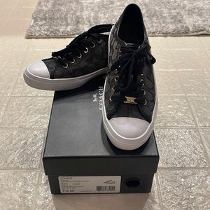 Coach - monogram sneakers size 7.5